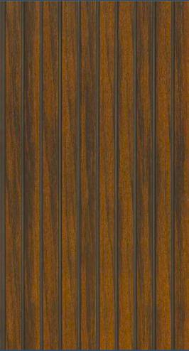 Gloirio Series Louvers Panel Wood Brown 9x1 Ft - 912102