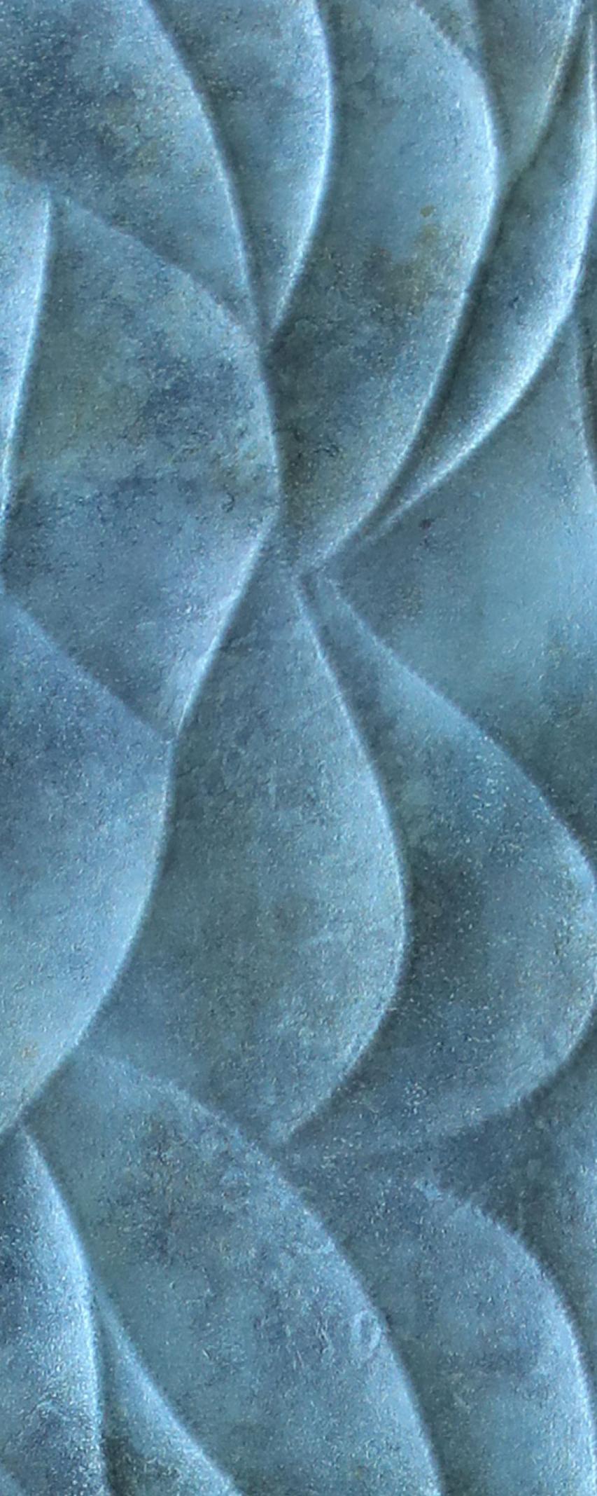 Grace 2122 Series Decorative Wall Panel Designer Blue 8x2 Ft - 10009