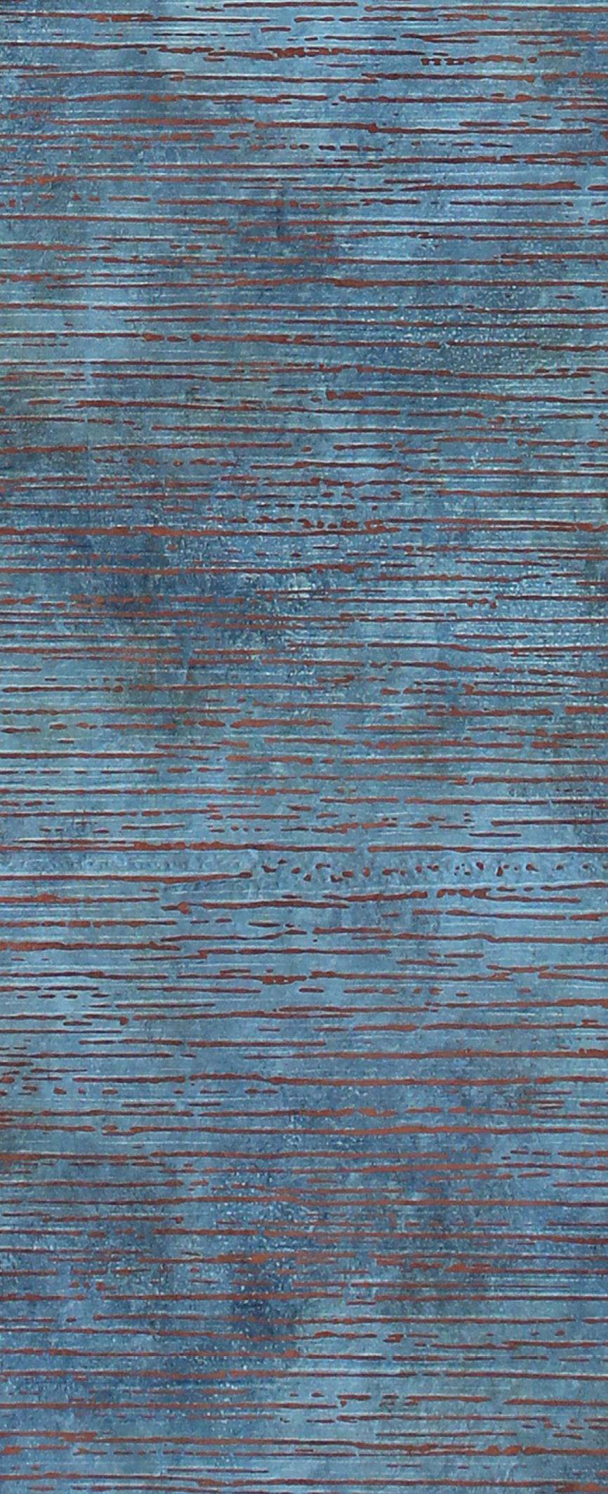 Grace 2122 Series Decorative Wall Panel Designer Blue 8x2 Ft - 10019