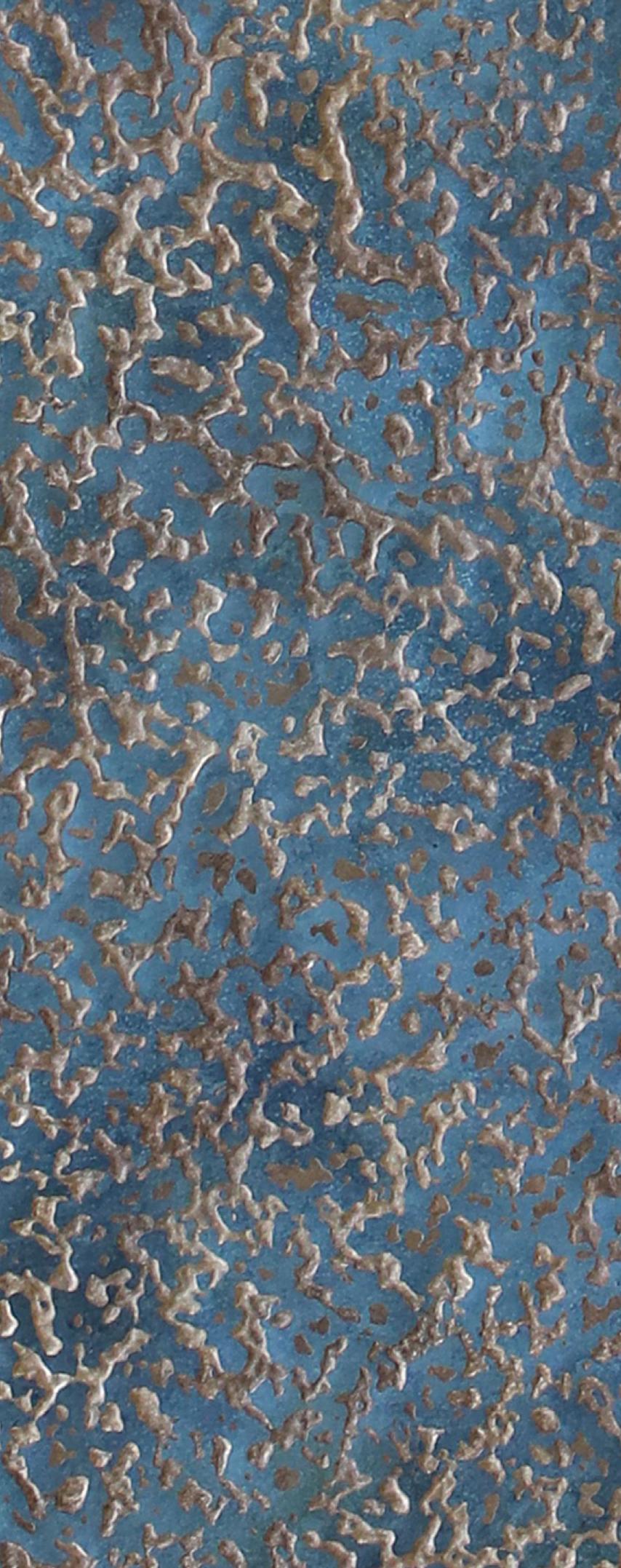 Grace 2122 Series Decorative Wall Panel Designer Blue 8x2 Ft - 10020