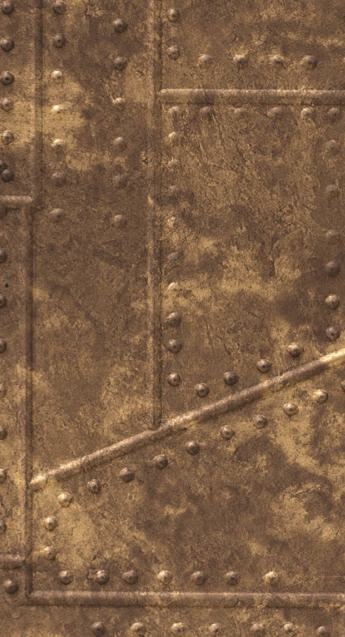 Gloirio Series Louvers Panel Designer Brown 8x2 Ft - Gl 10040