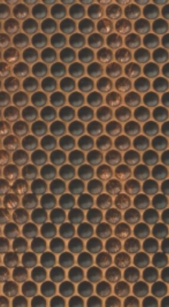 Gloirio Series Louvers Panel Designer Brown 8x2 Ft - Gl 10053