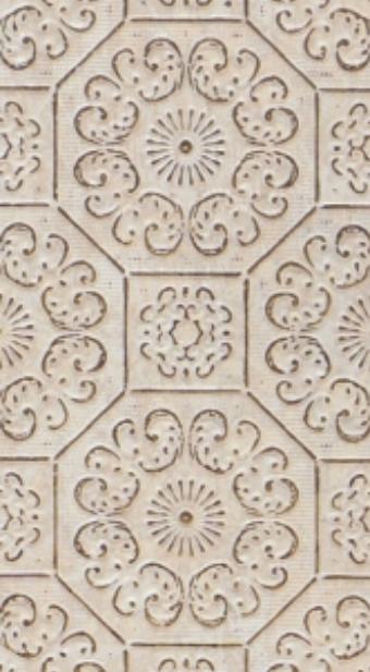 Gloirio Series Louvers Panel Designer Beige 8x2 Ft - Gl 10062