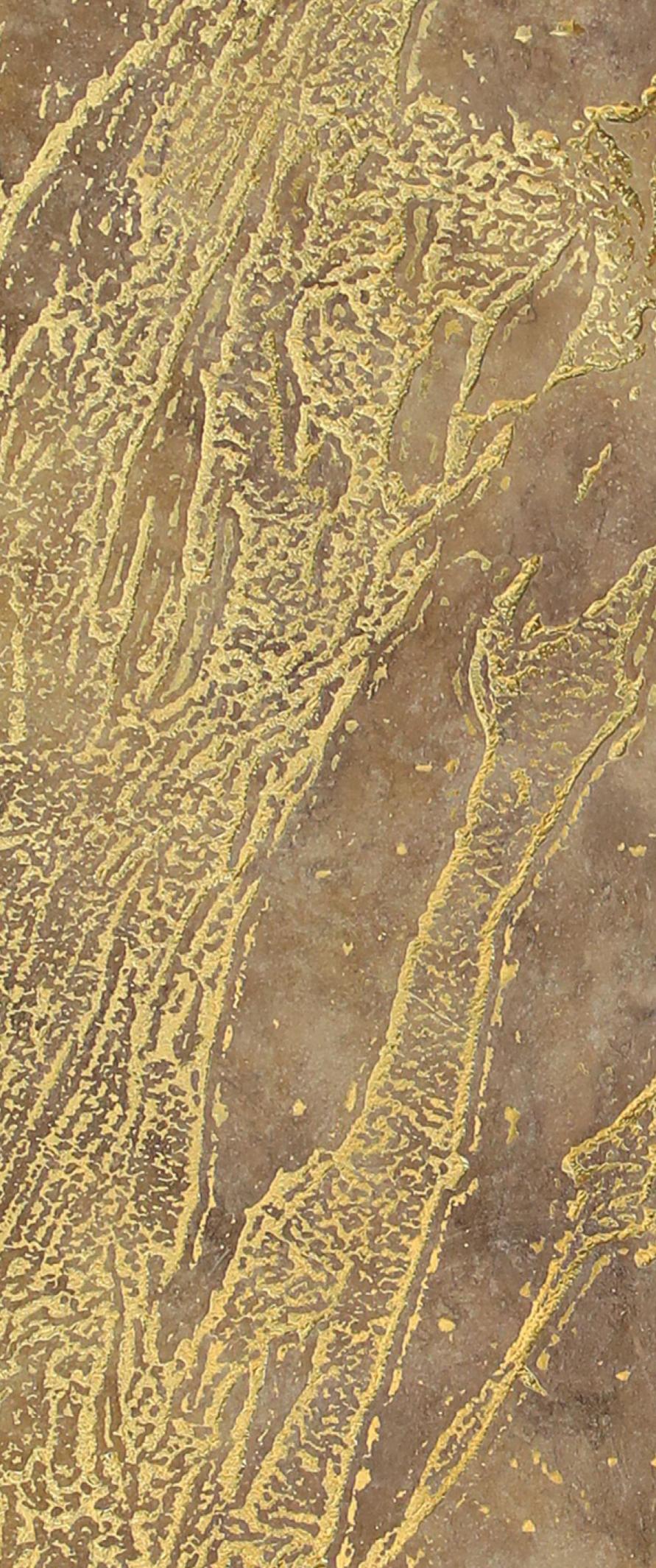 Grace 2122 Series Decorative Wall Panel Designer Gold 8x2 Ft - Gl 10115