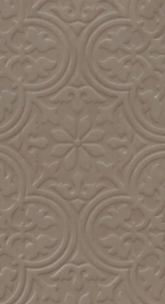 Gloirio Series Louvers Panel Designer Brown 8x2 Ft - Gl 10127