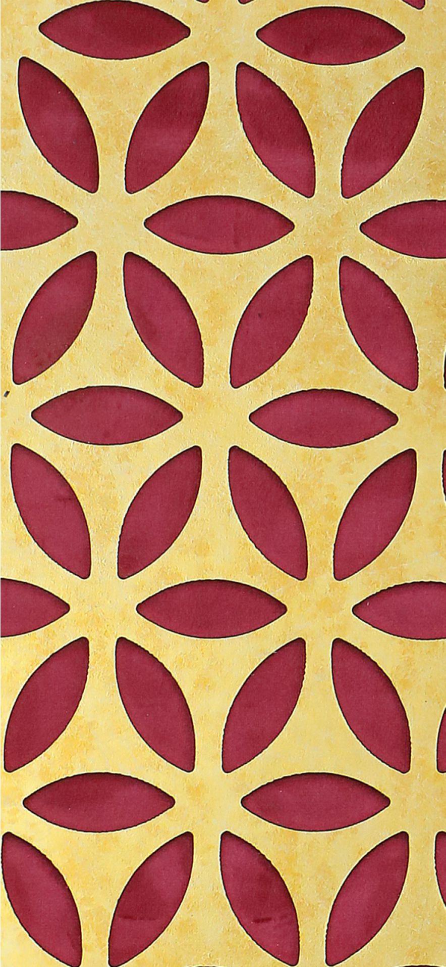 Grace 2122 Series Decorative Wall Panel Designer Multi Colour 8x2 Ft - Gl 10206