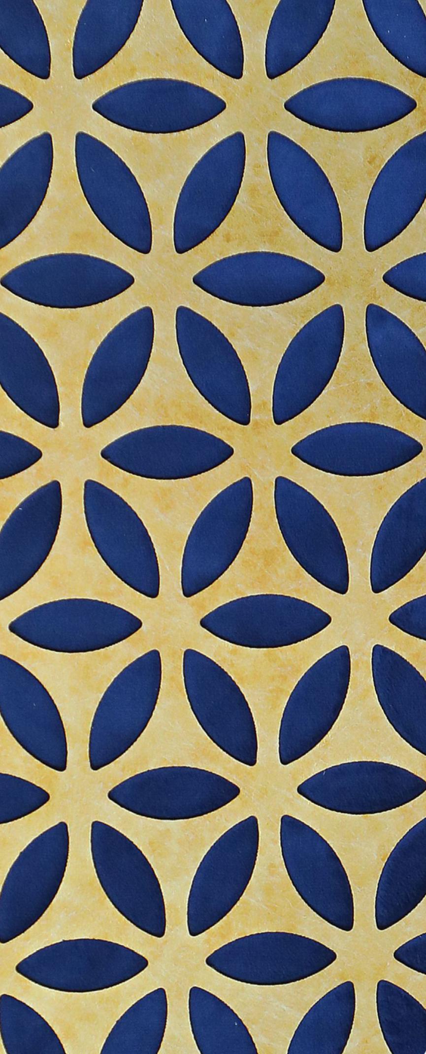 Grace 2122 Series Decorative Wall Panel Designer Multi Colour 8x2 Ft - Gl 10207