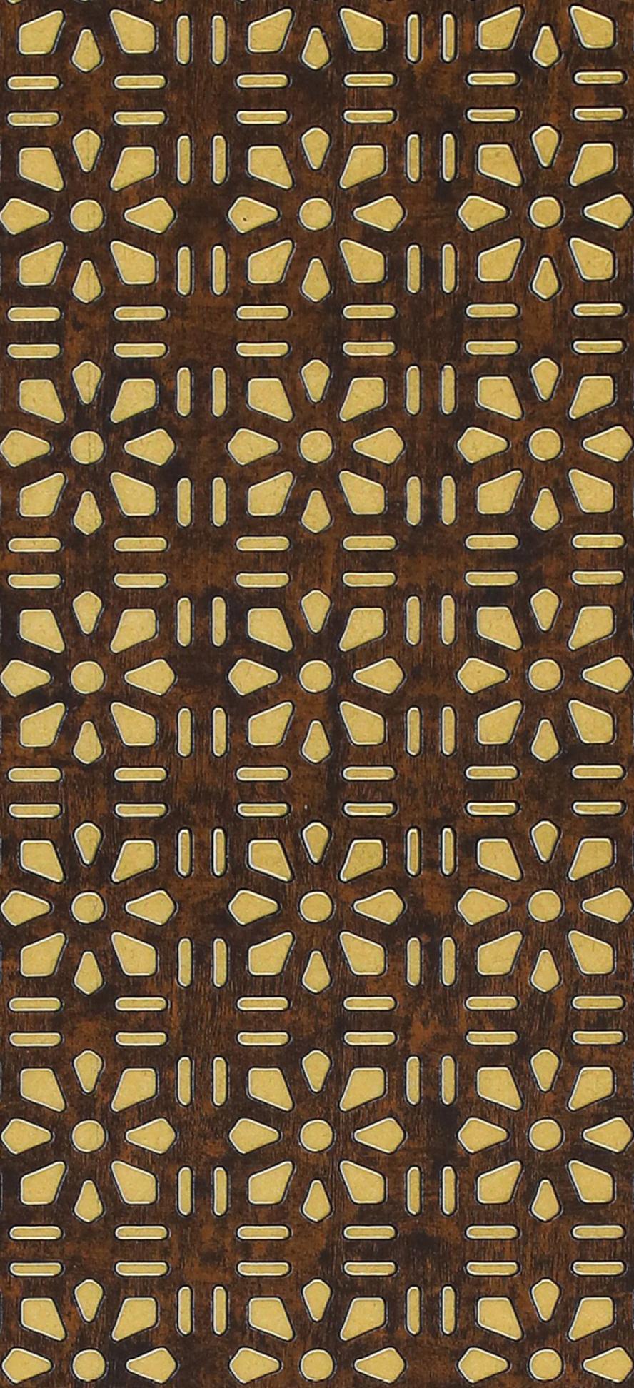 Gloirio Grace 2122 Series Decorative Wall Panel 8x2 ft designer louvers Multi Colour 10402