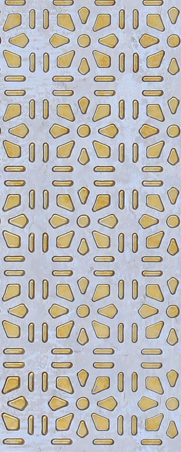 Gloirio Grace 2122 Series Decorative Wall Panel 8x2 ft designer louvers Multi Colour 10403