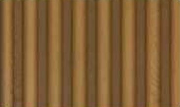 Pare Panels Dome Dual Black Design Interior & Exterior Wall & Ceiling Panel 10x0.7 ft wood louvers Brown Gold_Maple