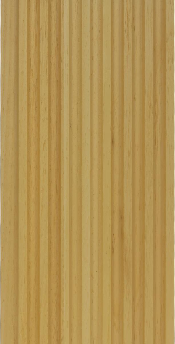 TM02A Interlock WPC Louvers 9.35x0.41 ft wood Golden Yellow PN 02737