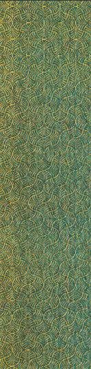 2216 Metal-based Decorative Wall Panel Designer Green 8x2 Ft - 2A 01929