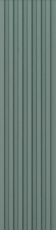 Plain Solids Charcoal Louver Colors Green 8x0.33 Ft - Pn 00640