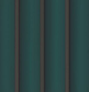 Plain Colour Charcoal Louver Colors Green 8x0.41 Ft - 1625