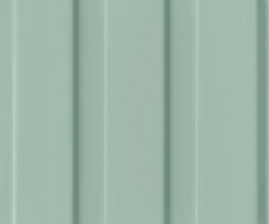 Plain Colour Charcoal Louver Colors Green 8x0.41 Ft - Md 6419