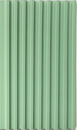 Premium Panel Plain Colour Look WPC Louver 9.5x0.41 ft plain colors Green PN 03016