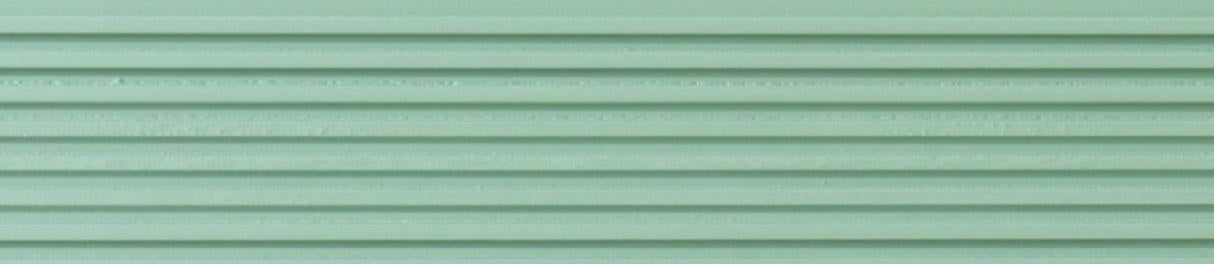 Green Plain Colour Wpc Louver Colors 9.5x0.5 Ft - Pn 02918
