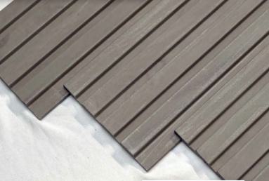 Charcoal Louvers Panel Wood Green 8x0.4 Ft - Pn 00665