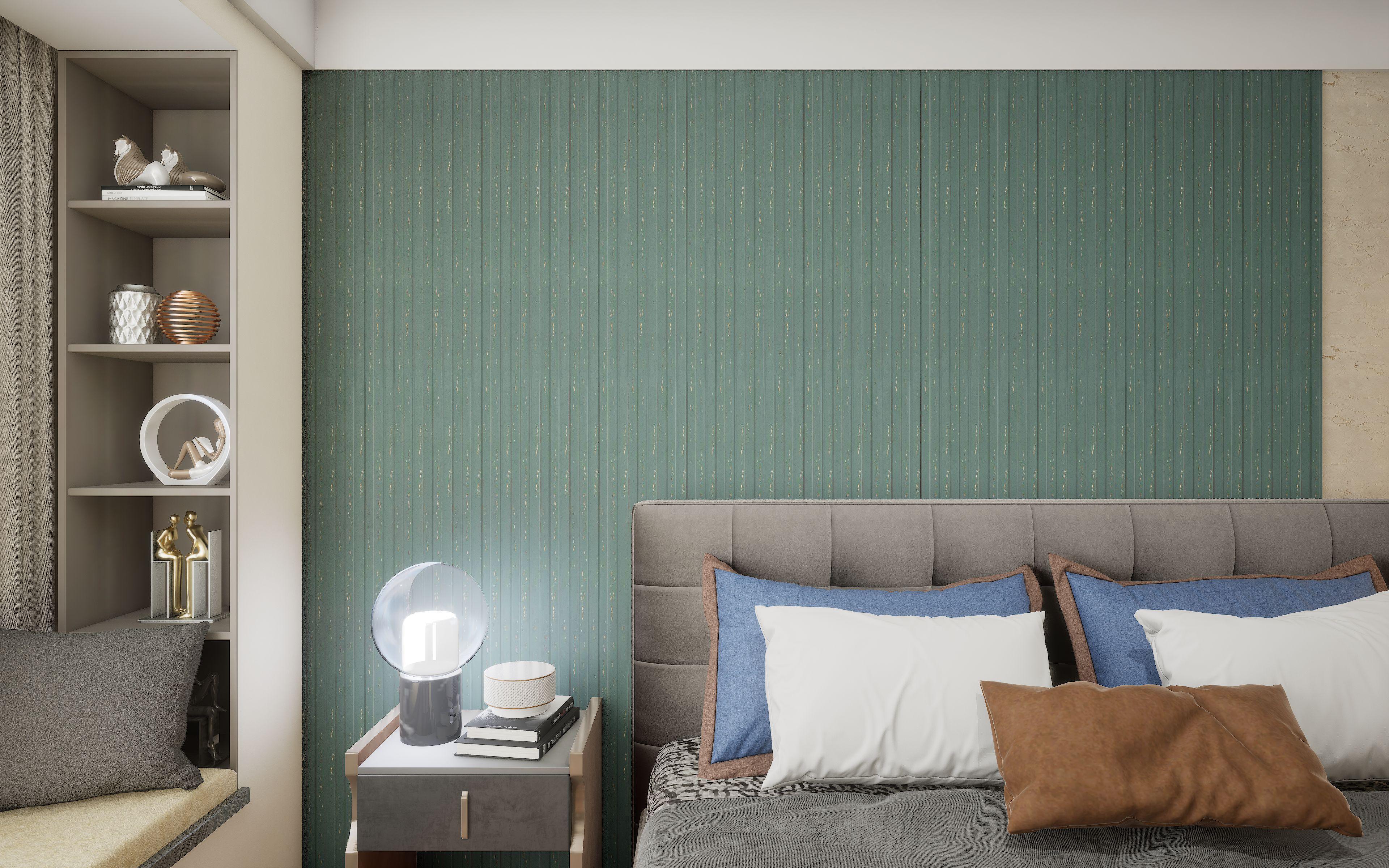 Panels Grey Charcoal Louvers/Panels Sleek & Splendid Series 8x0.41 ft plain colors Grey SA 3008