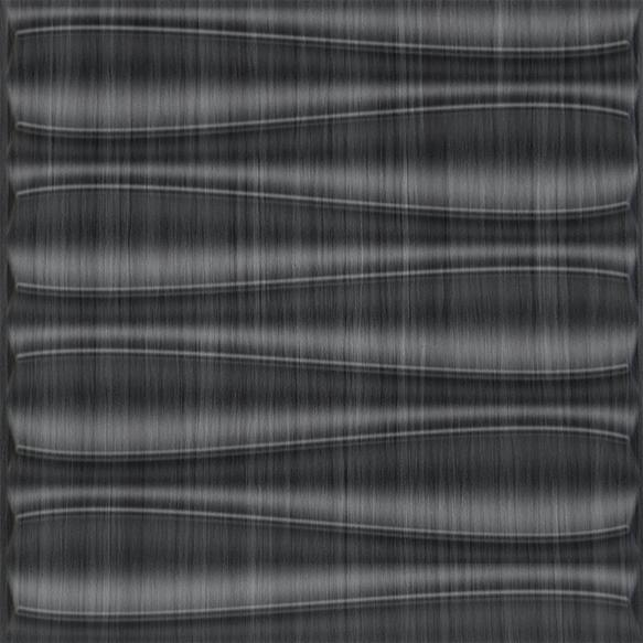 Gray Pine Wood Dune 3D Wall Panel Grey 1.6x1.6 Ft -