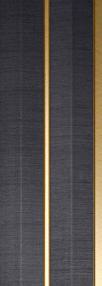 Grey Fabric Charcoal Louvers Panel 9.5x0.4 Ft - Pn 00680