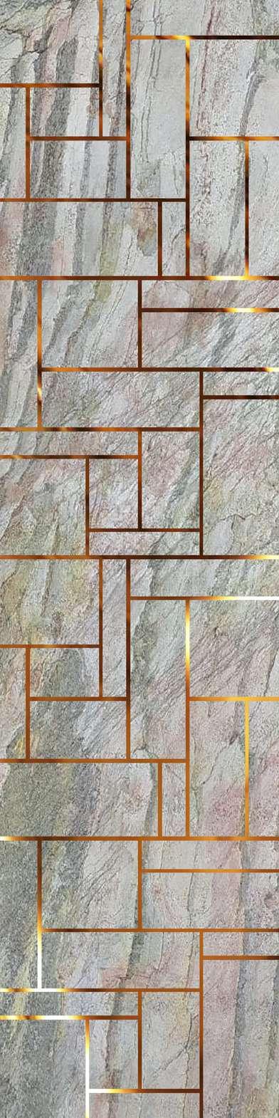 Decorative Wall Panel Wood Grey 8x2 Ft - Pn 03760