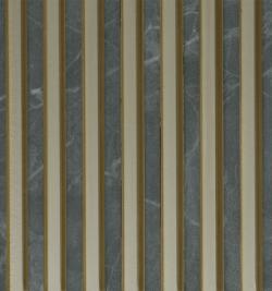 Grey marble louver with stone finish, vertical slats, and marble veining texture visible between beige strips.