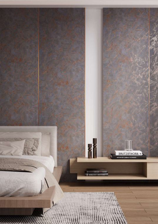Grey Metallic Charcoal Louver 8x2 Ft - An 9807