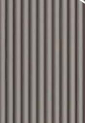 Grey Patterned Charcoal Louvers Designer 8x1 Ft - Rc 1120