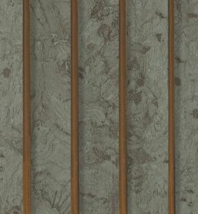 Grey Patterned Charcoal Louver Designer 8x0.41 Ft - 1620
