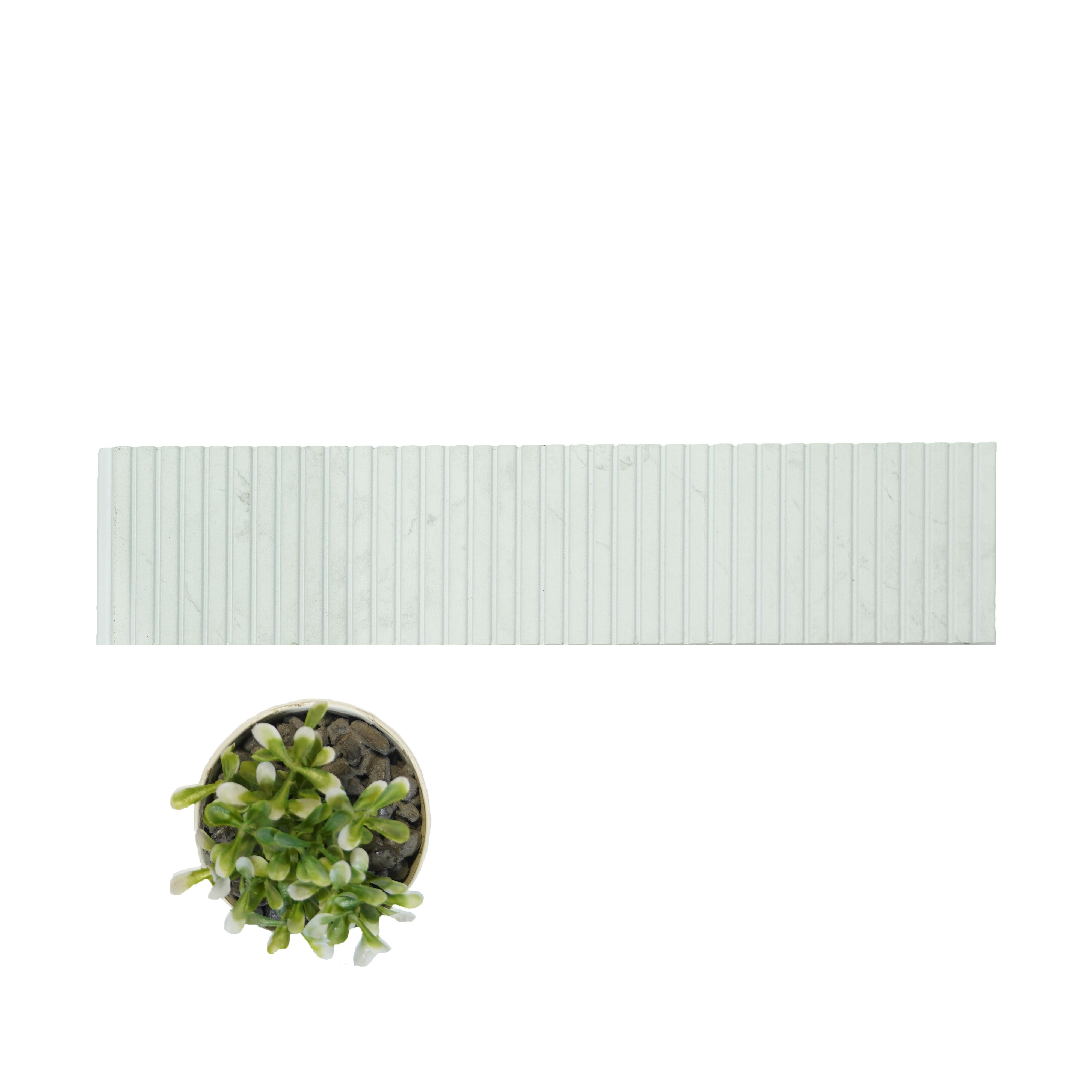 Grey Plain Colour Charcoal Louver Colors 8x1 Ft - Pn 00743