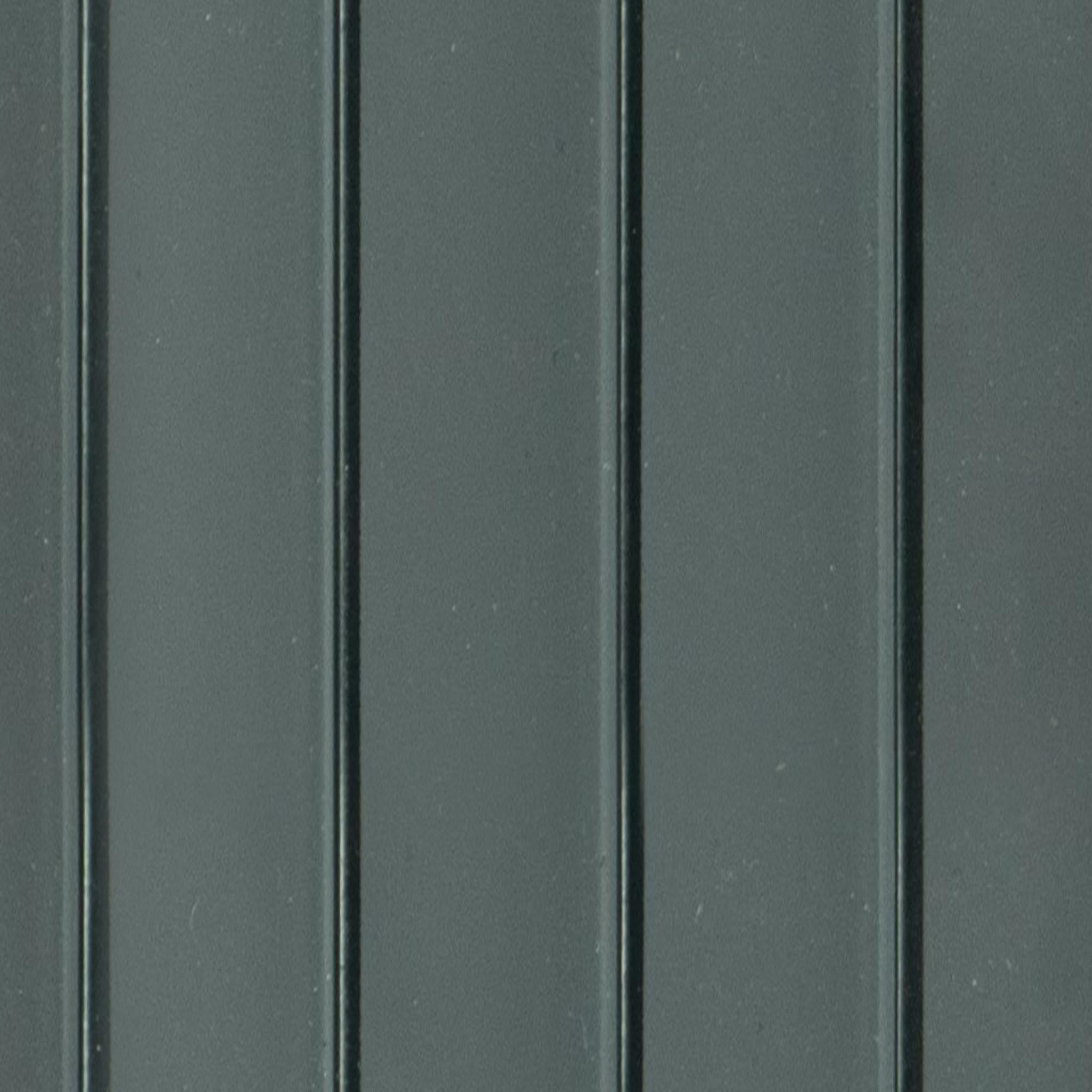 Grey Plain Colour Charcoal Louver Colors 8x0.39 Ft - Wl 1619