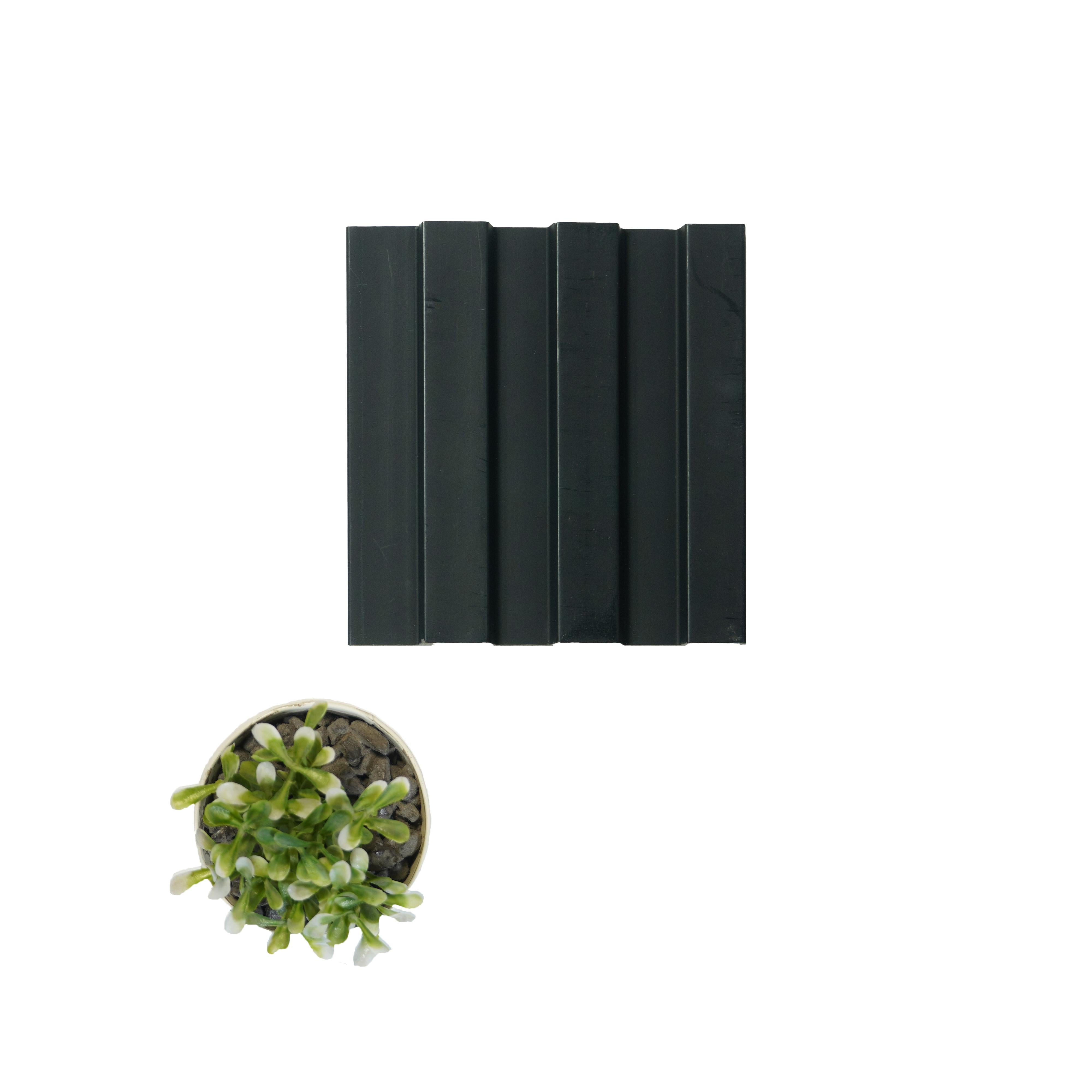 Grey Plain Colour Charcoal Louver Colors 8x0.39 Ft - Wl 1807