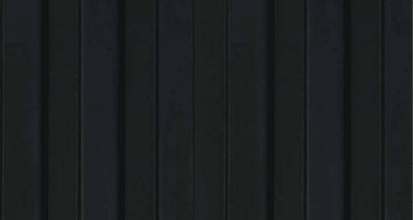 Grey Plain Colour Charcoal Louver Colors 8x0.39 Ft - Wl 1807