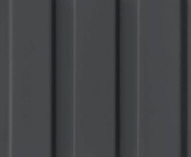 Grey Plain Colour Charcoal Louver Colors 8x0.41 Ft - Md 6418