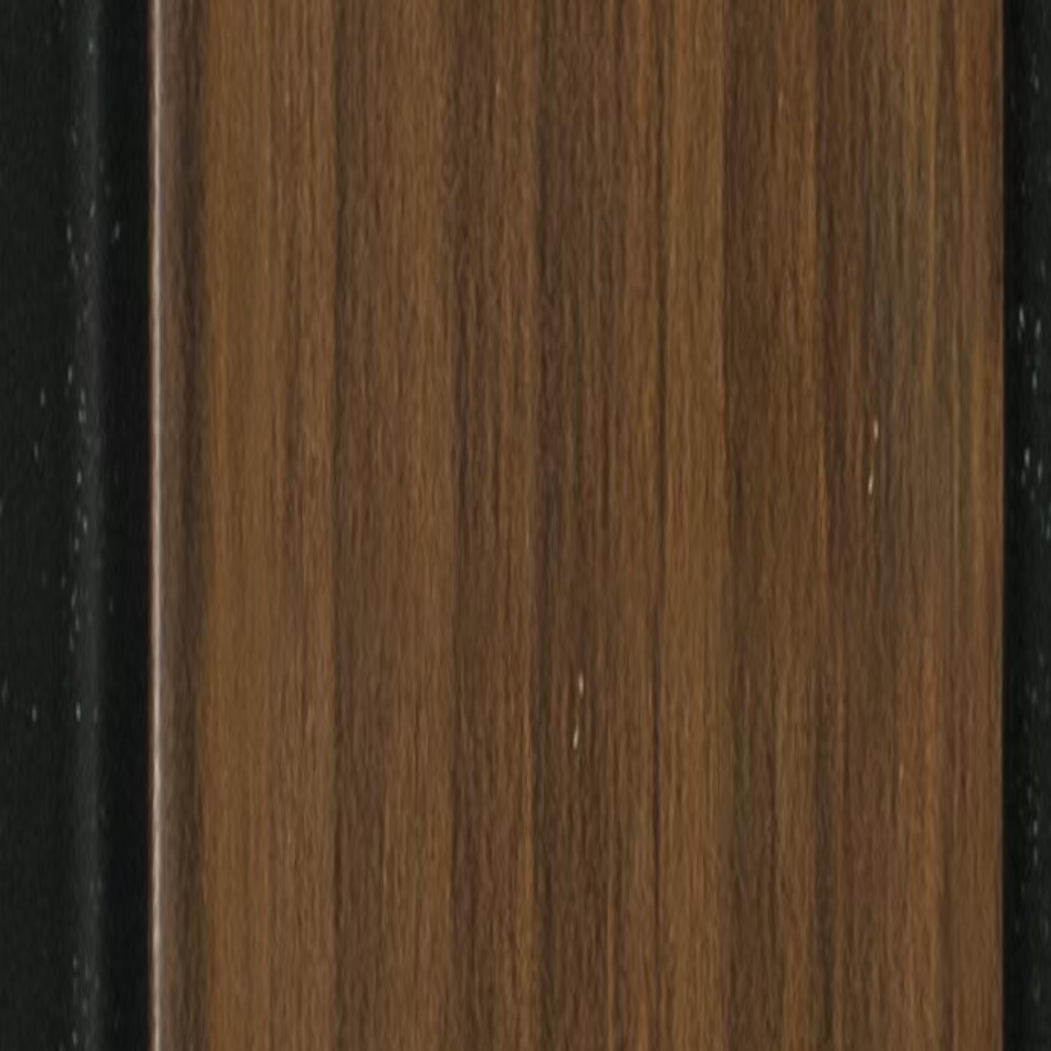 Greymica Brown Charcoal Louvers 8x0.39 ft wood Brown 4532