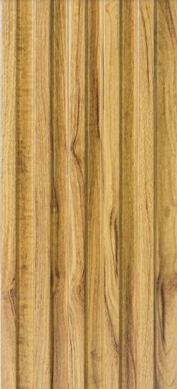 Brown Charcoal Louvers Wood 8x0.4 Ft - 4515