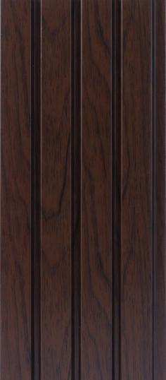 Greymica Brown Charcoal Louvers 8x0.41 ft wood Brown 4503