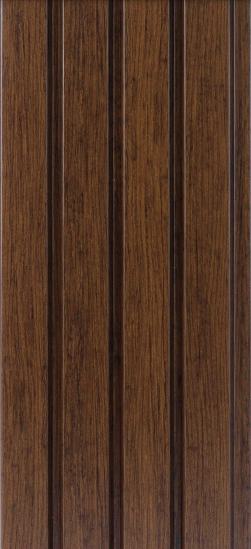 Greymica Brown Charcoal Louvers 8x0.41 ft wood Brown 4504