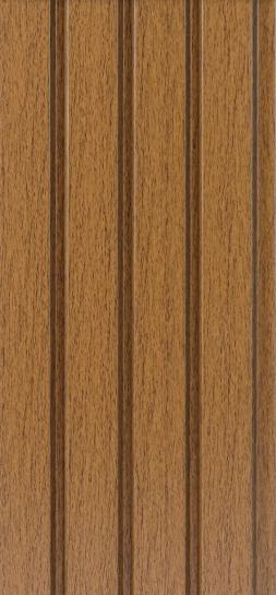 Greymica Brown Charcoal Louvers 8x0.41 ft wood Brown 4507