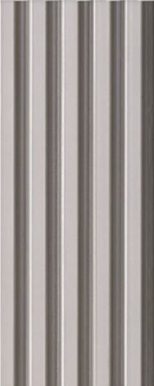 Cream Charcoal Louvers Plain Colors 8x0.4 Ft - 4512