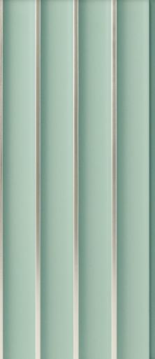 Green Charcoal Louvers Plain Colors 8x0.41 Ft - 8521