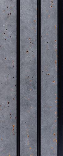 Grey Charcoal Louvers Marble & Stone 8x0.4 Ft - 4702