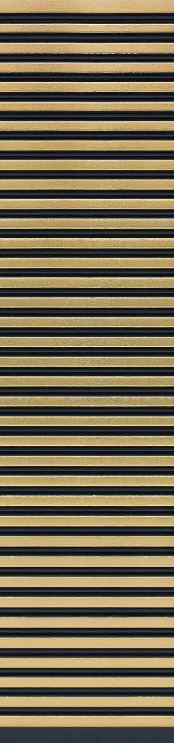 Iconica Series Louvers Designer Gold 8x1 Ft - Ic 1502