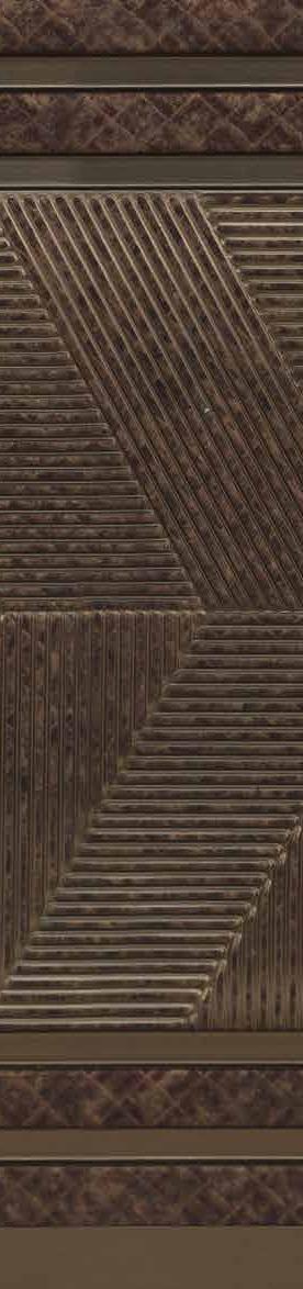 Iconica Series Louvers Wood Brown 8x1 Ft - Ic 1611