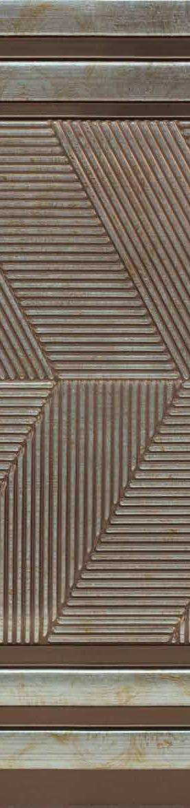 Iconica Series Louvers Wood Brown 8x1 Ft - Ic 1612