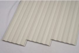 Plain Solids Charcoal Louvers Panel Colors Ivory 8x0.4 Ft - Pn 03414