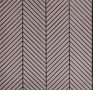 Chevron Interlock Wpc Louvers Plain Colors Lavender 8x1 Ft - Pn 02725 F