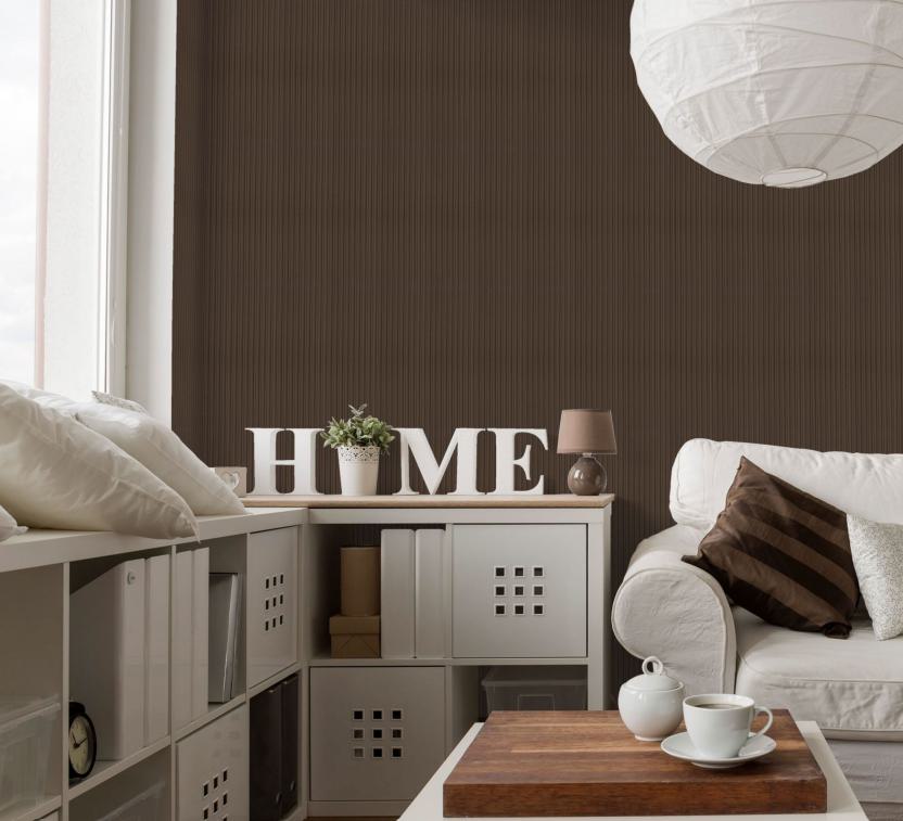 Interlock Wpc Louvers Plain Colors Linen Beige 9.5x0.42 Ft - Pn 02573 K
