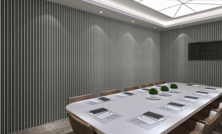 Pare Panels Linen Grey Louver 10x0.7 ft wood Grey Linen_Grey